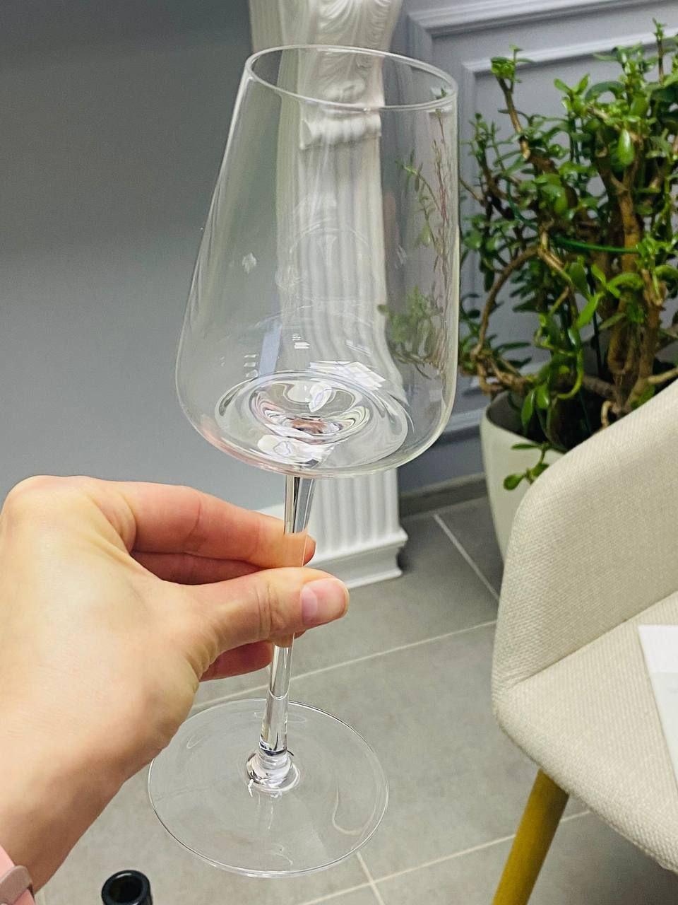 Набір келихів для вина Новий стиль 6 шт. 350 мл (21-102-500) - фото 4 Набір келихів для вина Новий стиль 6 шт. 350 мл (21-102-500) - фото 4