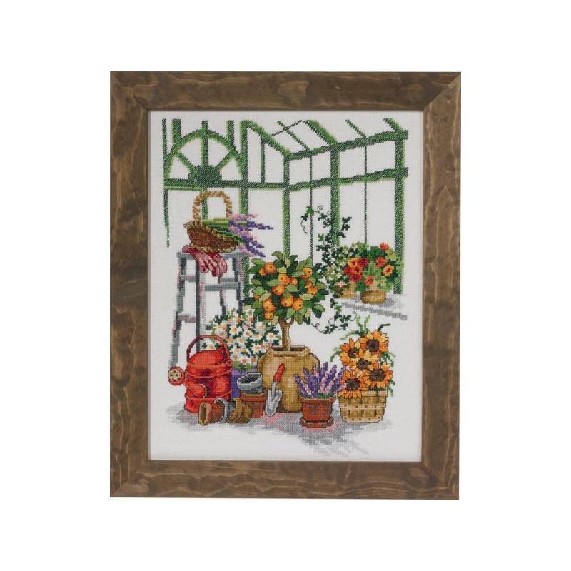 Набор для вышивания крестиком Permin 70-3105 Orangery (23700) Набор для вышивания крестиком Permin 70-3105 Orangery (23700)