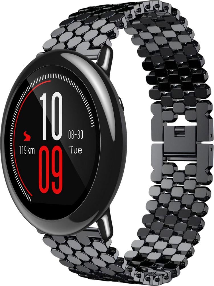 Металлический Ремешок Scaly для Amazfit Pace Black (28775-2B)
