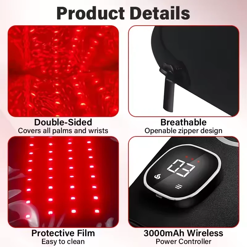 Інфрачервона рукавиця Folem LuxPro з акумулятором - фото 9 Інфрачервона рукавиця Folem LuxPro з акумулятором - фото 9