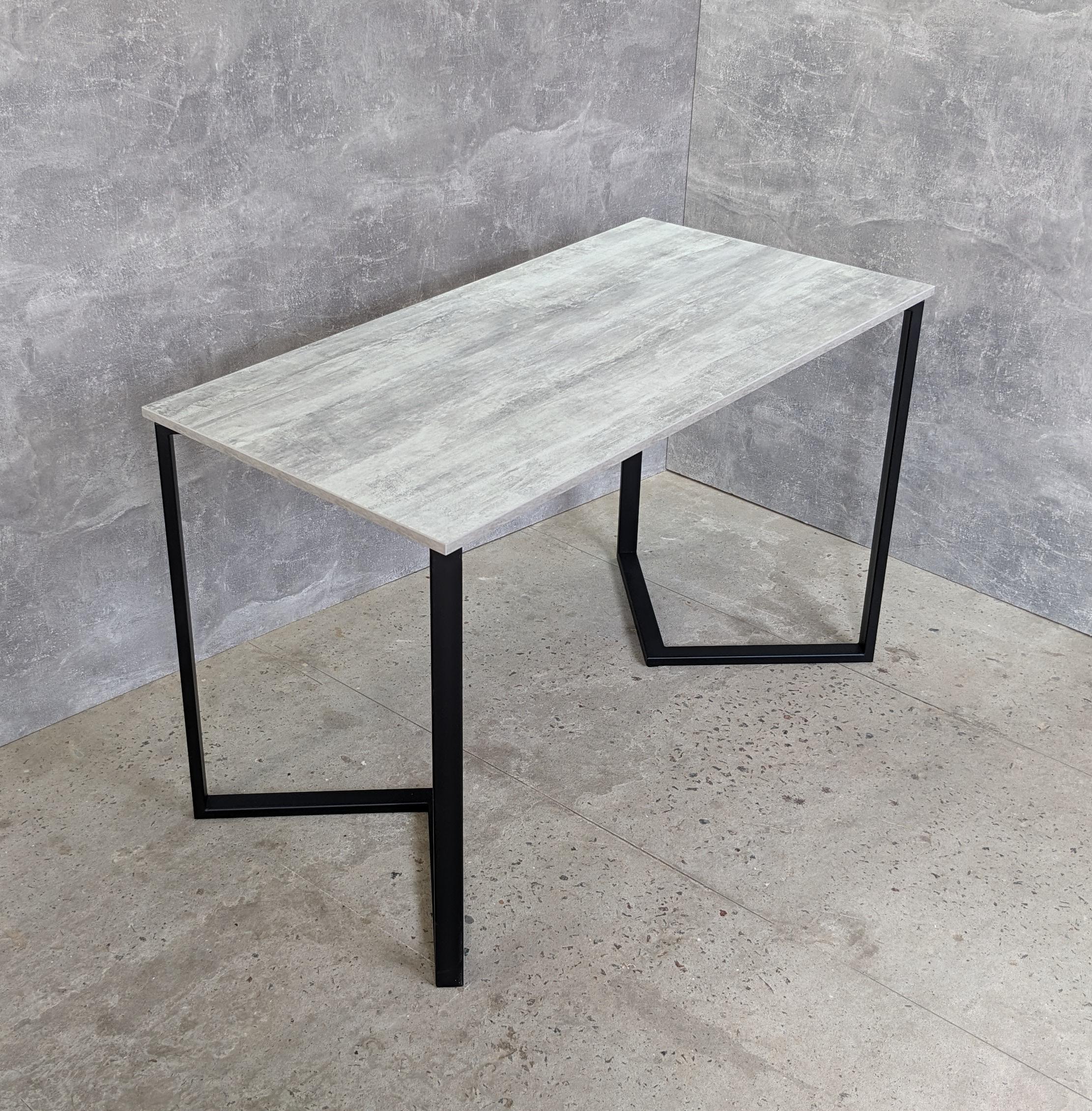 Стол письменный в стиле Лофт М9 1200x600x16 мм/40x20 мм Урбан лайт (29041649)