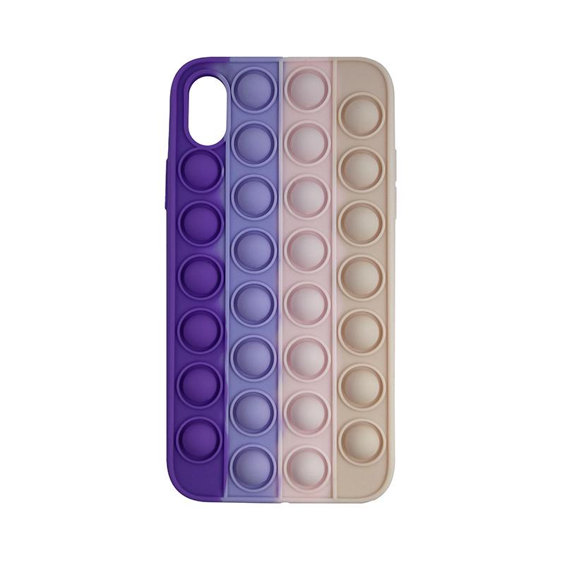 Чехол Pop it Silicon case iPhone XR Violet+Pink+Cream (29caa1-4065) Чехол Pop it Silicon case iPhone XR Violet+Pink+Cream (29caa1-4065)