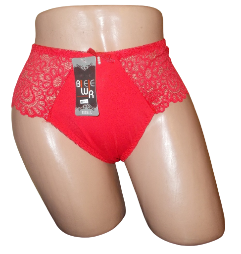 Женские трусики бразилиана Biweier 19411 L Красный (1555830622)