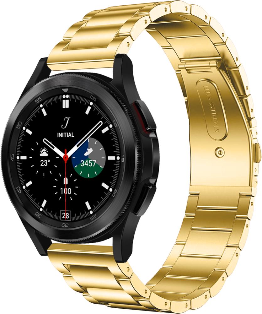 Браслет металлический Shape для Galaxy Watch 4 Classic 46 мм Gold (25298-2A)