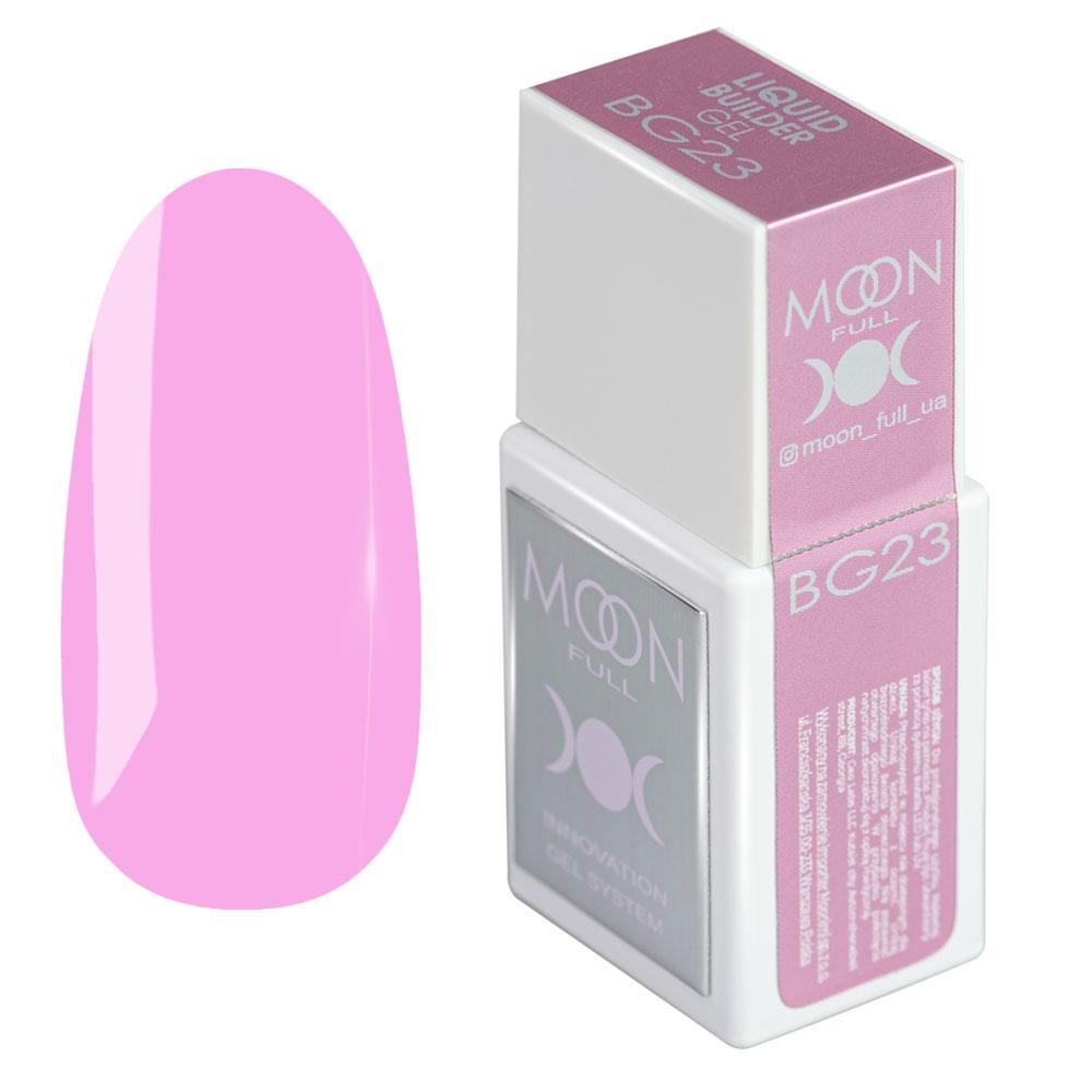 Гель для наращивания моделирующий Moon Full Liquid Builder Gel №BG23 15 мл
