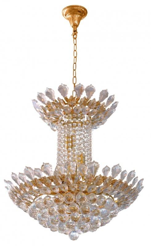 Люстра подвесная большая Brille BCL-064S/12 для холла