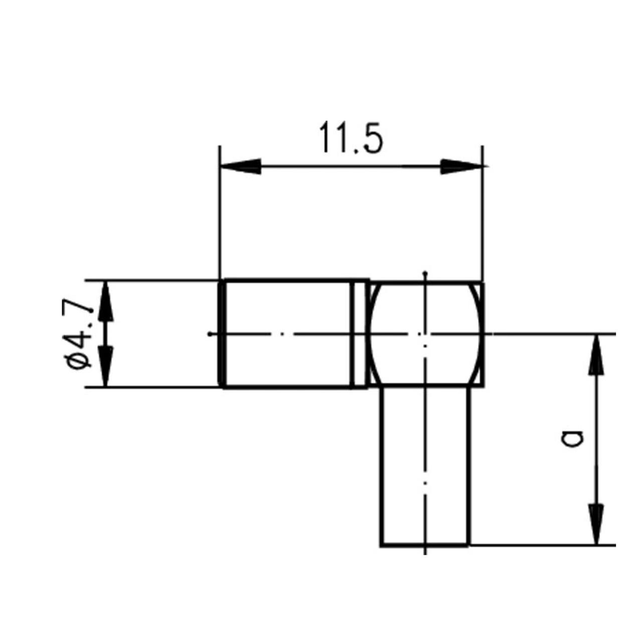 Роз'єм SSMB 50 Ом G3 С2513/RG-178B/U (000005328) - фото 2 Роз'єм SSMB 50 Ом G3 С2513/RG-178B/U (000005328) - фото 2