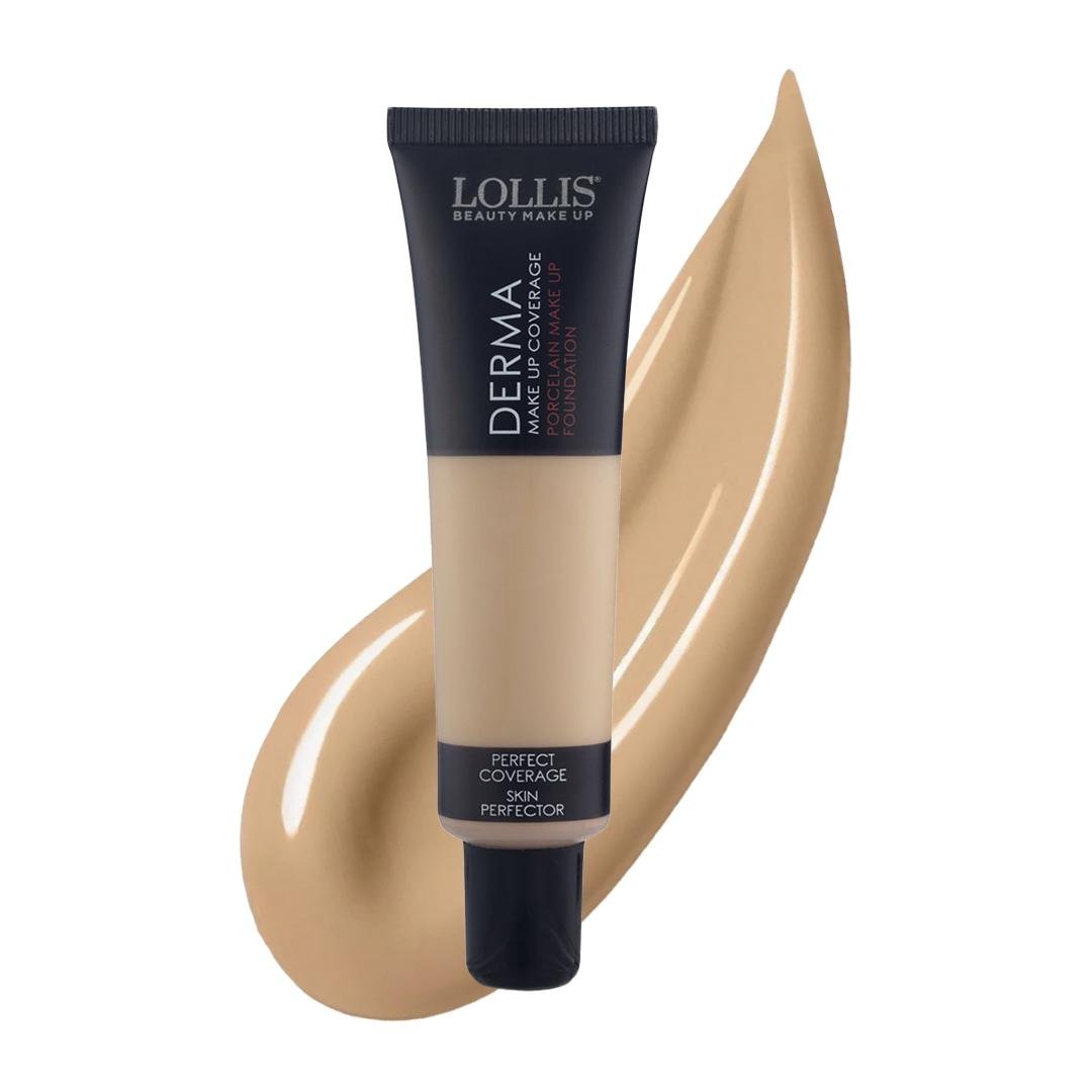 Основа фарфоровая Lollis Derma Make Up Coverage тон 002 35 мл (LP-163-02) Основа фарфоровая Lollis Derma Make Up Coverage тон 002 35 мл (LP-163-02)