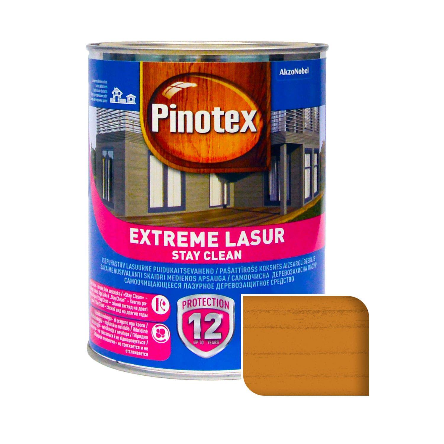 Средство древезощитное Pinotex Extreme Lasur Калужница 1 л (5302329)