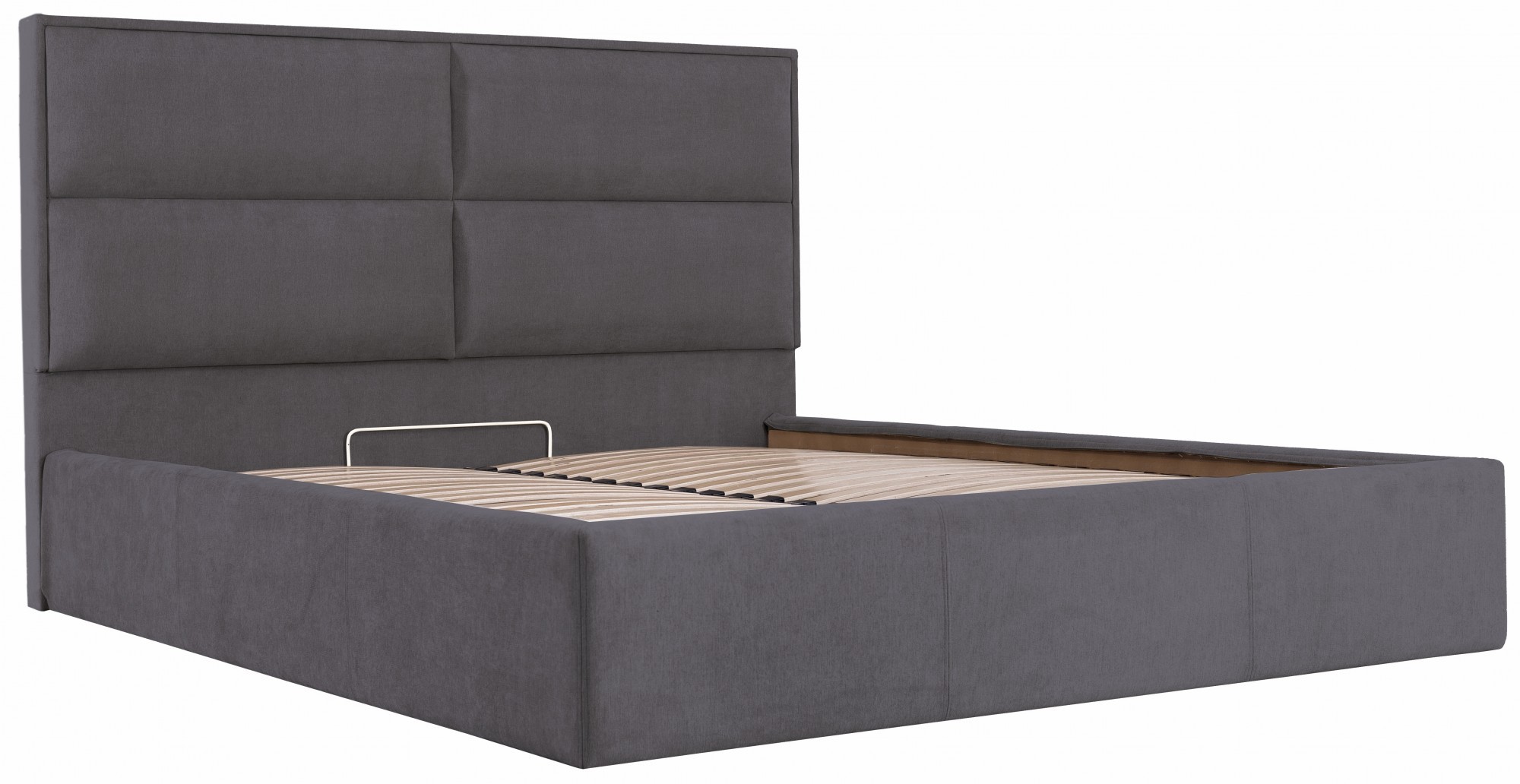 Кровать двуспальная Sheffield VIP Мисти Dark Grey 160х190 см Темно-серый