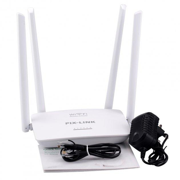 Wi-Fi-роутер Pix-link LV-WR08 300 Мбит/с Белый