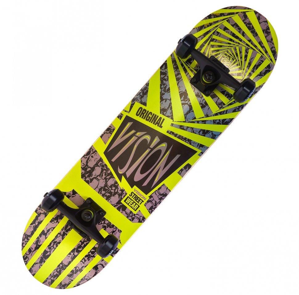 Скейтборд El Primo натуральное дерево Canada трюковой для подростка Pinesky для трюков с росписью Vision - фото 2 Скейтборд El Primo натуральное дерево Canada трюковой для подростка Pinesky для трюков с росписью Vision - фото 2