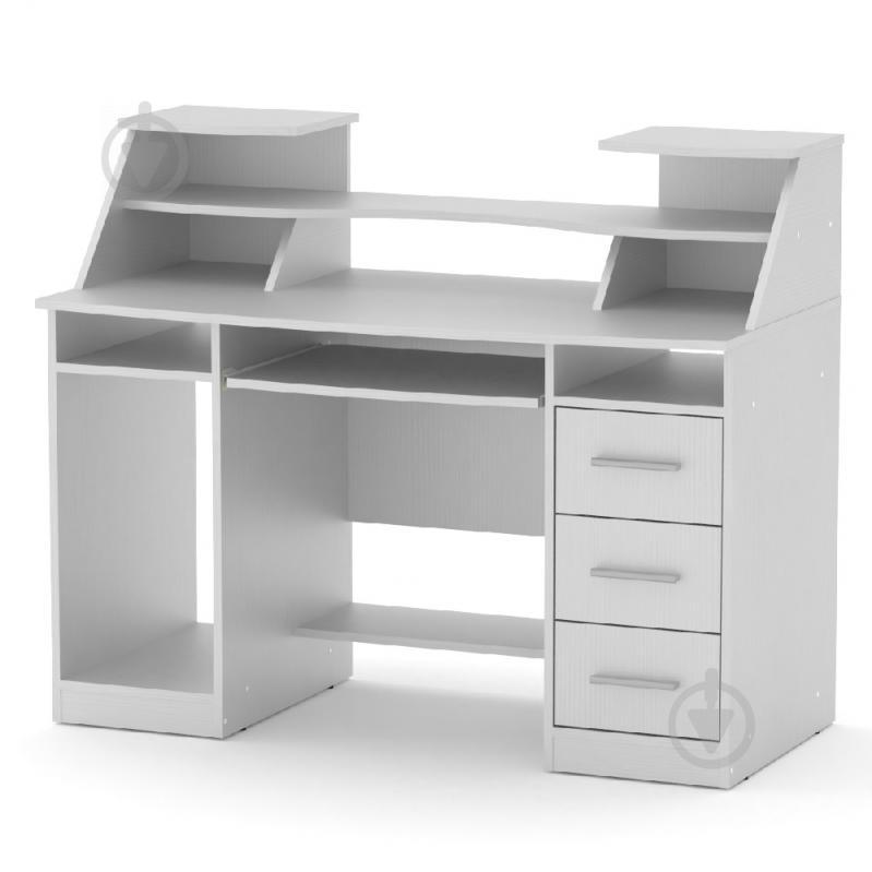 Стіл комп'ютерний KOMPANIT Комфорт-5 Німфея Альба