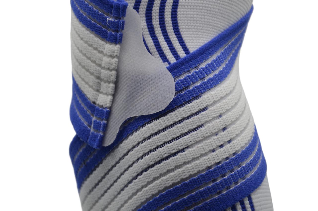 Налокітник Power System PS-6007 Elbow Support Pro 1 шт. L/XL White/Blue (27343060) - фото 8 Налокітник Power System PS-6007 Elbow Support Pro 1 шт. L/XL White/Blue (27343060) - фото 8