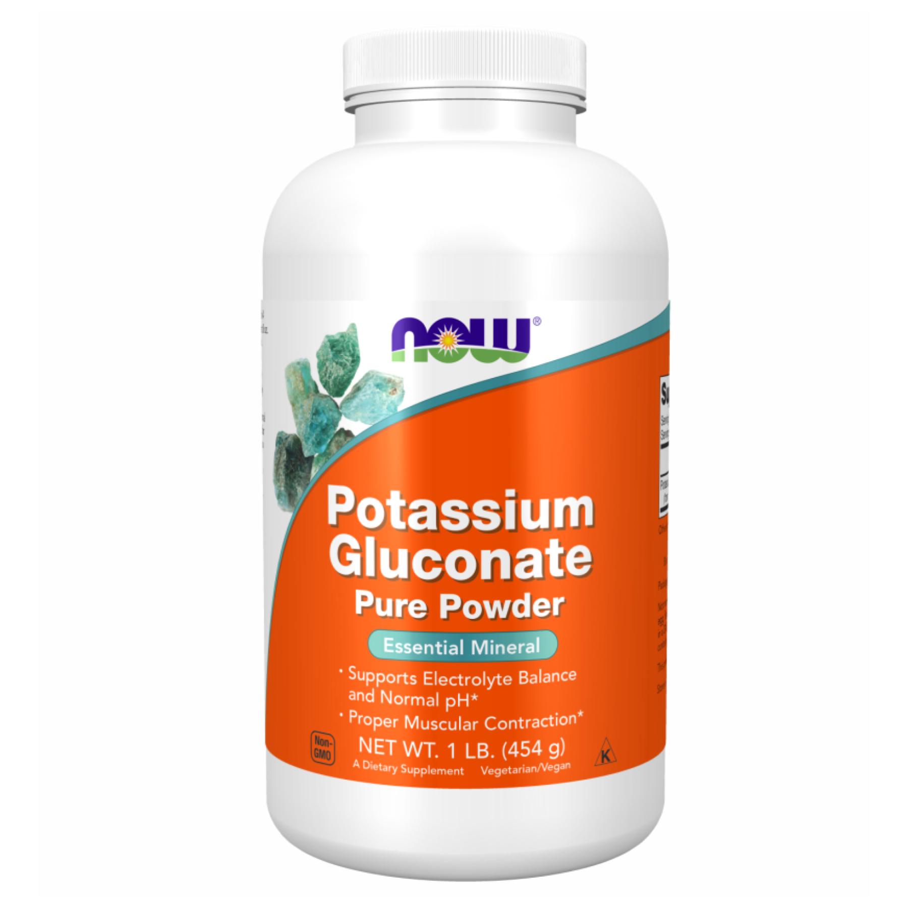 Натуральная добавка Potassium Gluconate Pure Powder 454 г (2022-10-1701)