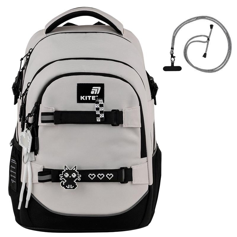 Школьный рюкзак KITE Education teens K25-727M-3 с анатомической спинкой (995340)