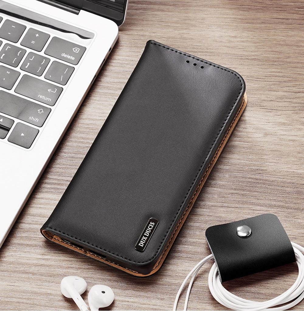 Чехол книжка Dux Ducis Hivo RFID Blocking с карманом для визиток для Samsung Galaxy S24 Ultra Black Чехол книжка Dux Ducis Hivo RFID Blocking с карманом для визиток для Samsung Galaxy S24 Ultra Black