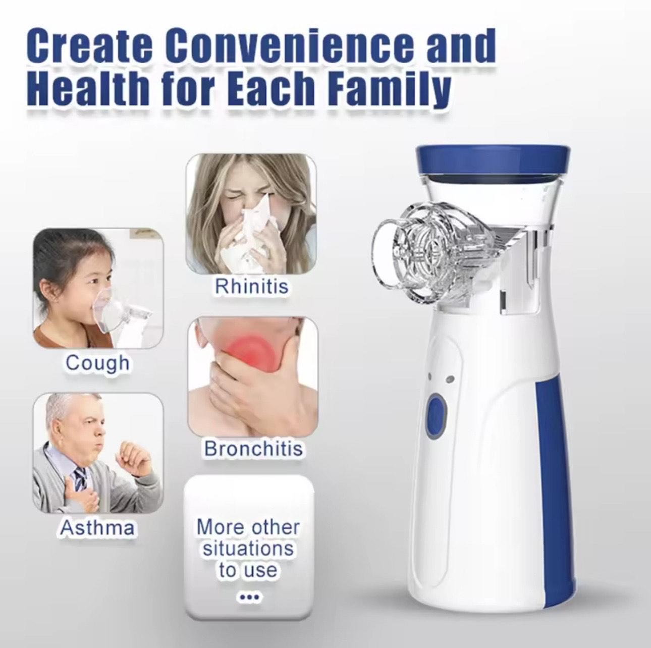 Ингалятор ультразвуковой Mesh Nebulizer JSL-W302 (29676853) - фото 4 Ингалятор ультразвуковой Mesh Nebulizer JSL-W302 (29676853) - фото 4