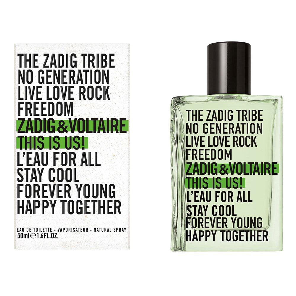 Туалетная вода унисекс Zadig&Voltaire This Is Us! L'Eau for All 50 мл (382782)