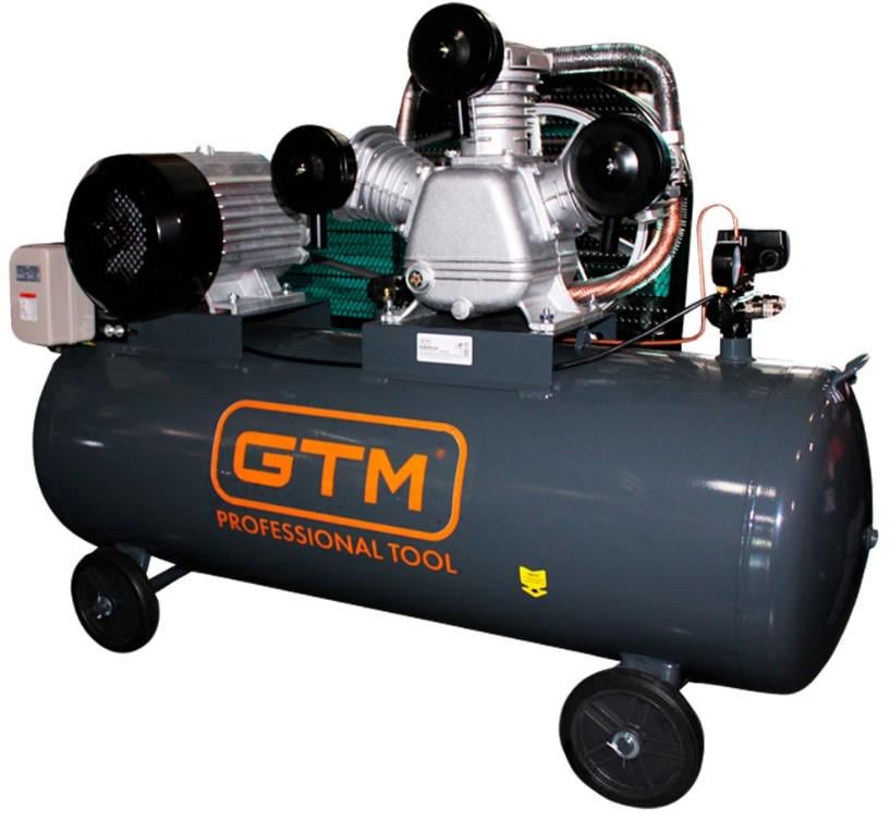 Компрессор поршневой воздушный GTM KC3090-220L 220 л (44003)