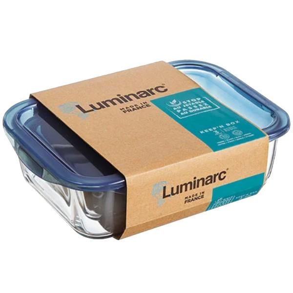 Набір контейнерів харчових Luminarc Keep and Box Lavеnder 3 шт. (P8176) Набір контейнерів харчових Luminarc Keep and Box Lavеnder 3 шт. (P8176)
