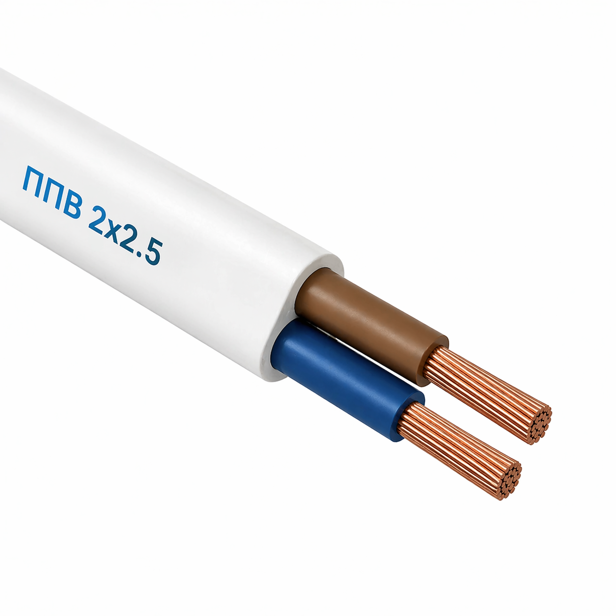 Провід ППВ мідний 2х2,5 мм (1797758844)