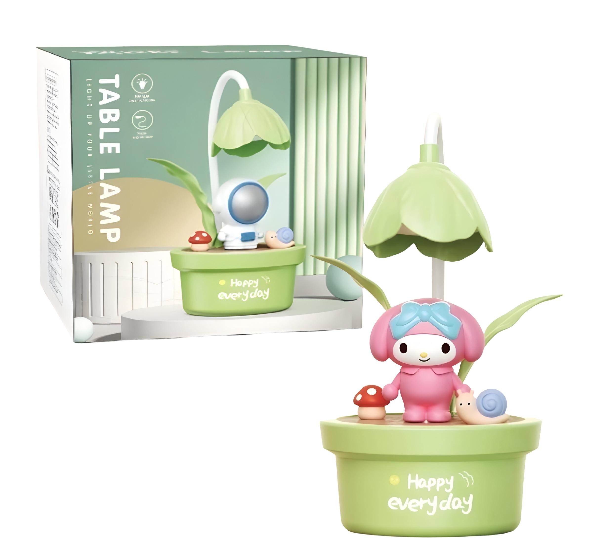 Настольная лампа Май Мелоди цветочный горшок Зеленый (351C) - фото 2 Настольная лампа Май Мелоди цветочный горшок Зеленый (351C) - фото 2