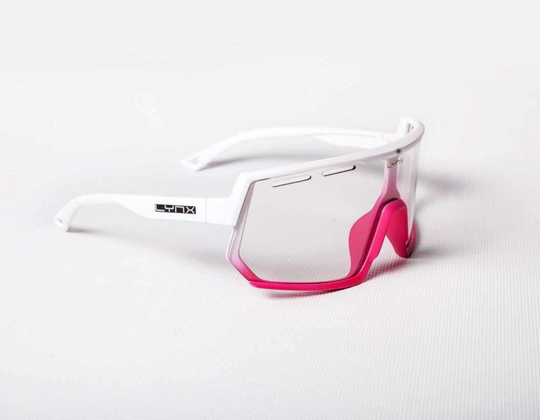 Спортивные солнцезащитные очки LYNX Atlanta PH WP фотохромные Белый/Розовый (50000079)