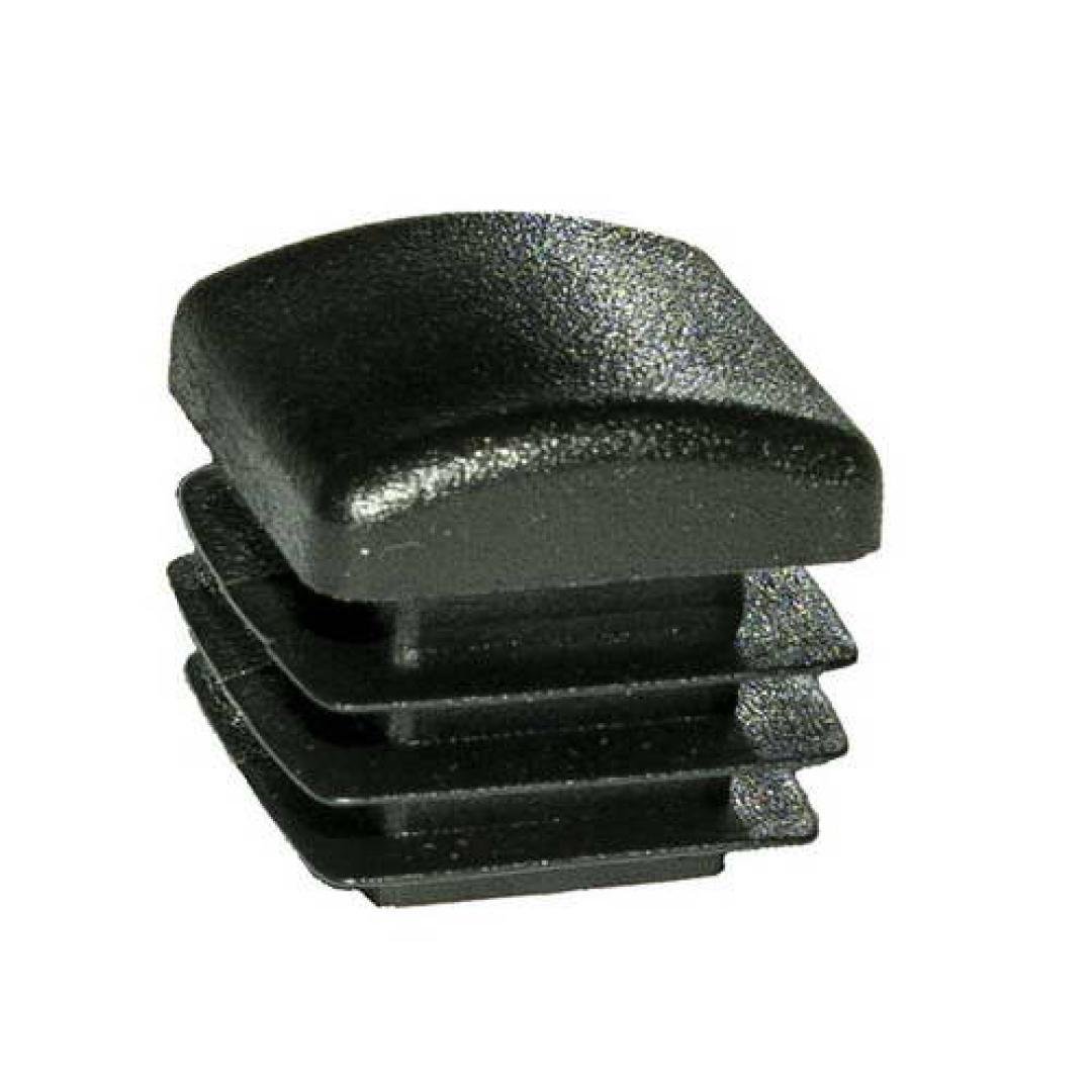 Заглушка для профильных труб сферическая пластиковая 20х20 мм 1 шт. Черный (1982093336/К0272)