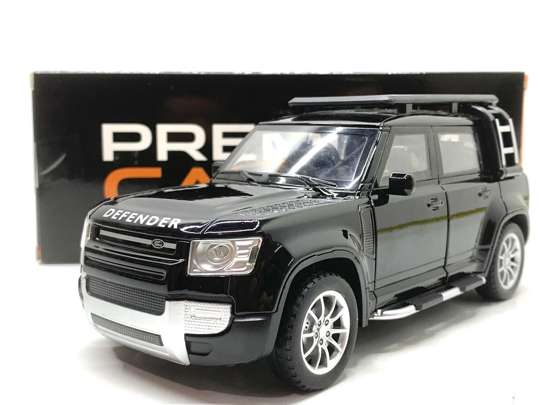 Машина АвтоСвіт Land Rover Defender інерційна масштаб 1:24 відчиняються двері/капот/багажник 21 см Чорний (AP-2018) - фото 9