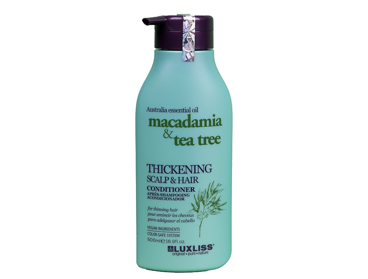 Кондиціонер для волосся й шкіри голови Luxliss macadamia&tea tree thickening scalp&hair лікувальний 500 мл (186)