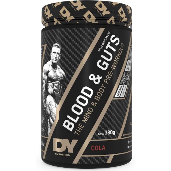 Предтренировочный комплекс DY Nutrition Blood and Guts Cola 380 г/20 порций (24159930) Предтренировочный комплекс DY Nutrition Blood and Guts Cola 380 г/20 порций (24159930)