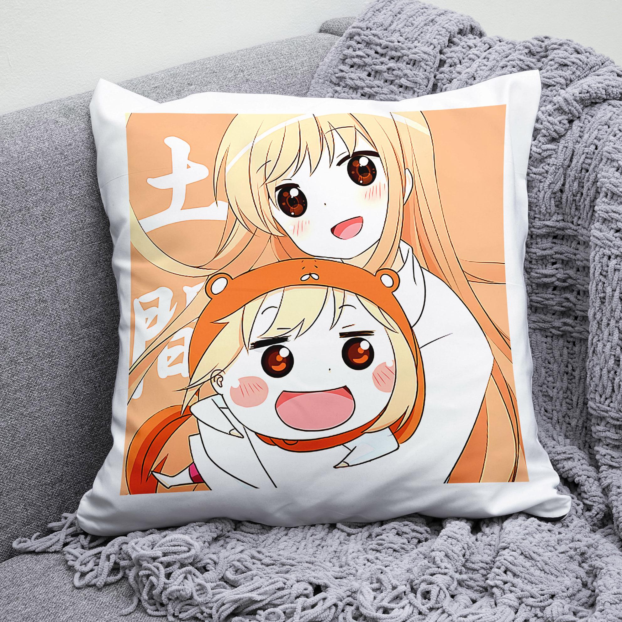 Плюшевая подушка квадрат с принтом аниме Himouto! Umaru chan "2