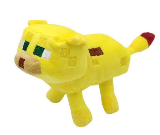 Мягкая игрушка детская Кот Оцелот Minecraft 22 см (100205)