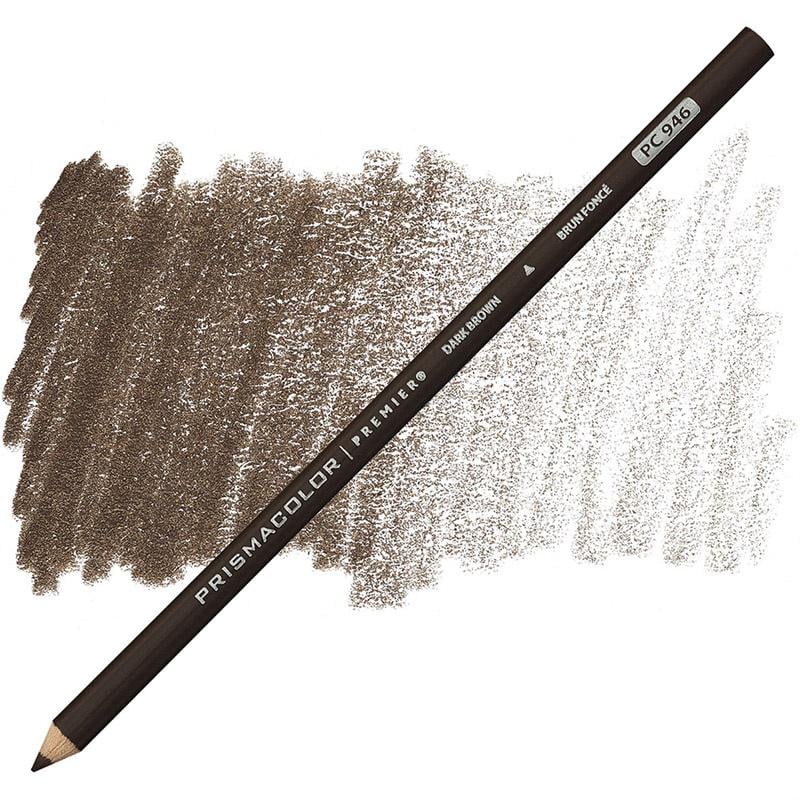 Олівець м'який Prіsmacolor N946 Dark Brown (111521) Олівець м'який Prіsmacolor N946 Dark Brown (111521)