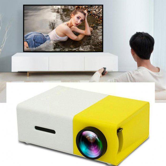 Проектор портативный Projector YG300 Full HD Led с динамиком (6-3-1866) - фото 5