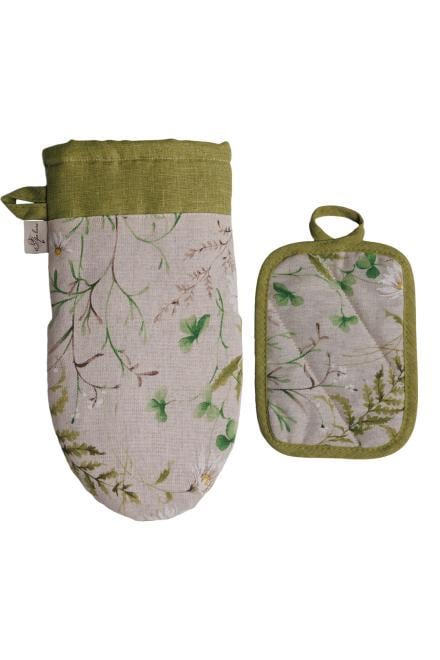Набор Прованс Herbal рукавичка 15х29 см и прихватка 15х20 см (44822)