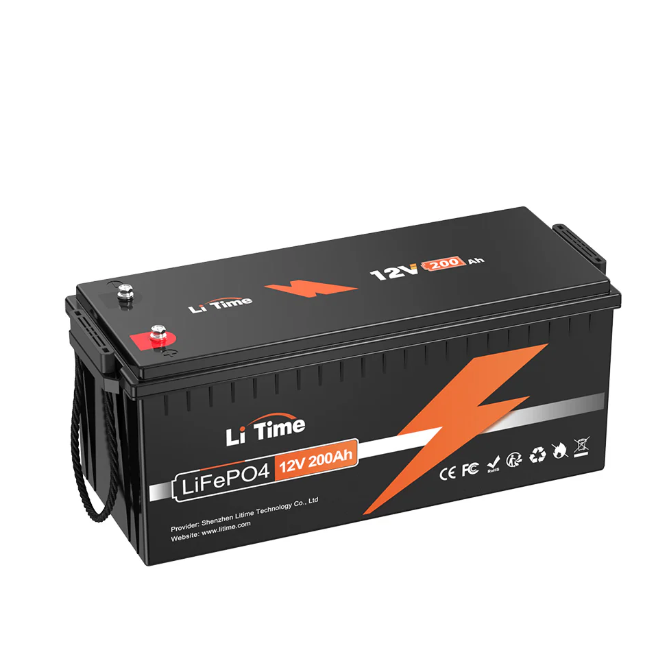 Акумулятор LiTime LiFePO4 12V 200Ah BMS 100A