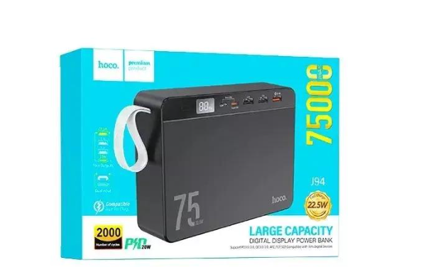 Повербанк Hoco J94 Overlord 22,5W fully compatible 75000 mAh (23274023)
