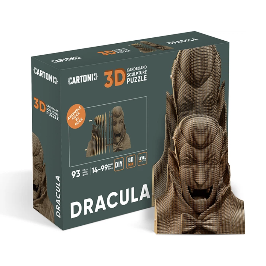 Пазл-конструктор 3D картонный Cartonic 3D Puzzle DRACULA Дракула (33394537)