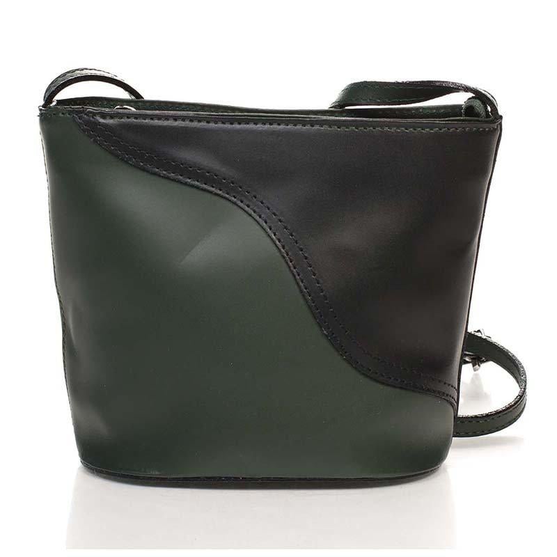 Сумка женская кожаная Italian bags Черный (1802_black)