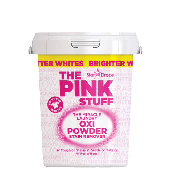 Пятновыводитель для белого белья The Pink Stuff Oxi Powder Stain Remover Whites 1 кг (6559788)