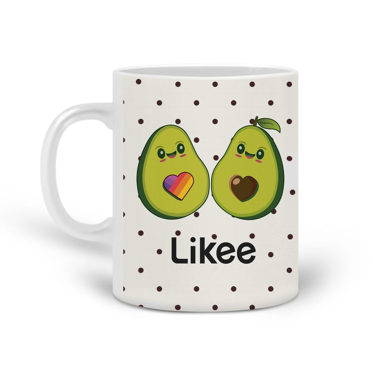 Чашка керамическая Likee Avocado 330 мл (20259-1031)