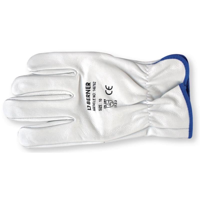 Рукавички захисні шкіряні Berner р. 10 (146762)