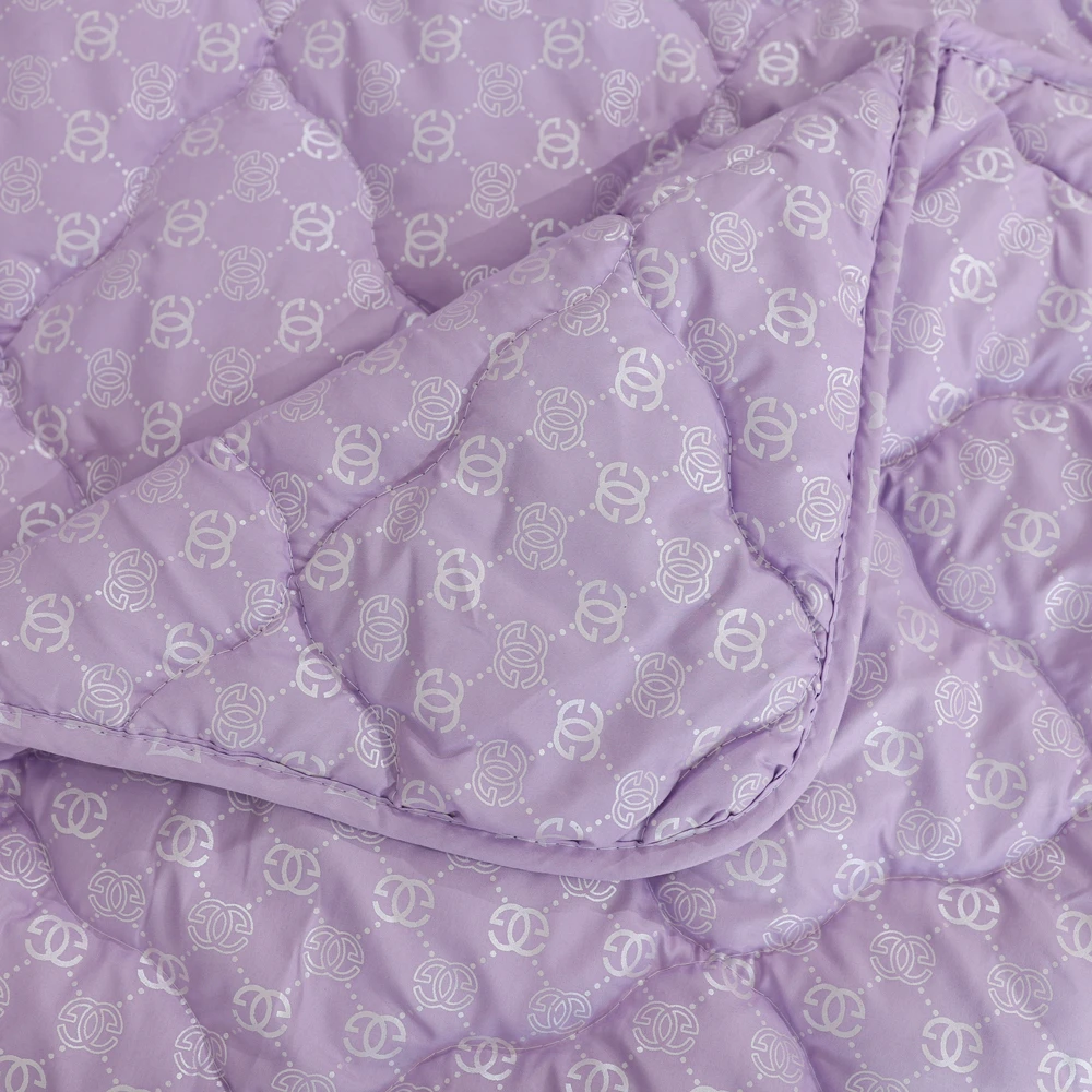 Ковдра літня ТМ Черешенька полуторна 150х210 см Бузковий (60014) - фото 3