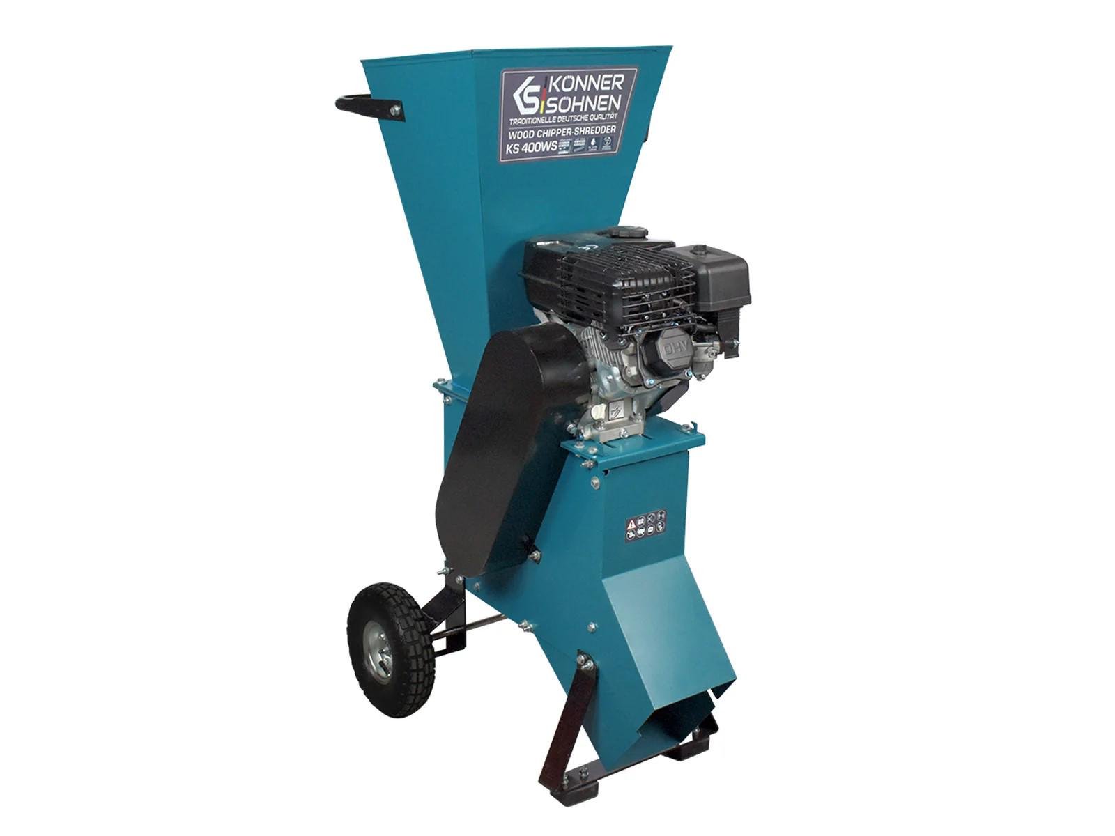 Подрібнювач деревини та гілок Konner&Sohnen KS 400WS для дачі/будинку/комунальних підприємств (000164008) - фото 7 Подрібнювач деревини та гілок Konner&Sohnen KS 400WS для дачі/будинку/комунальних підприємств (000164008) - фото 7