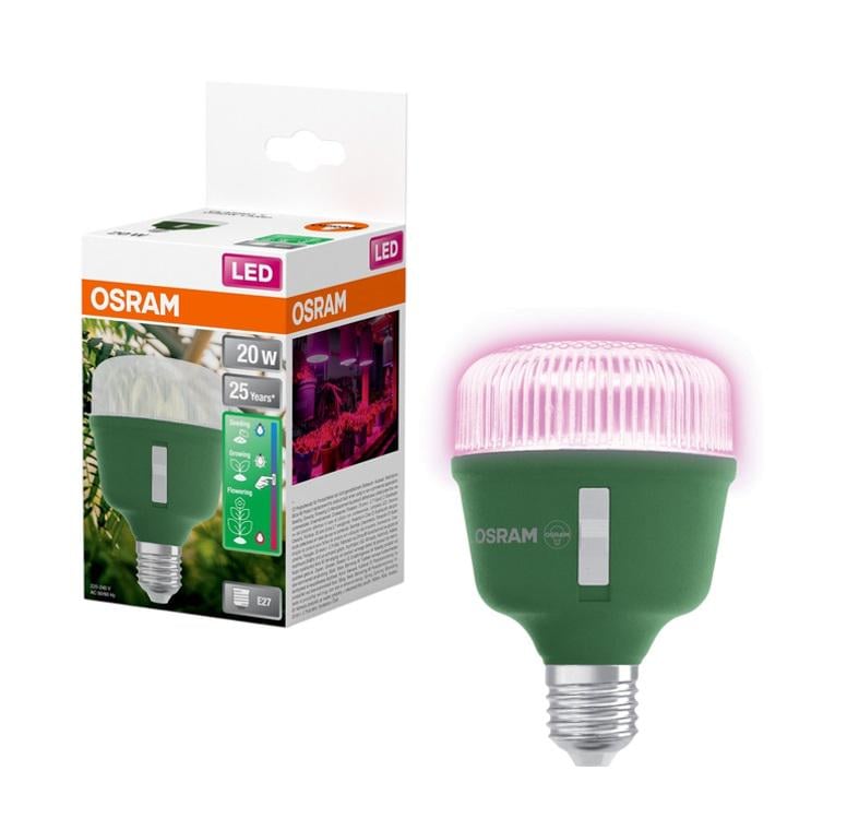 Лампа светодиодная для растений OSRAM T80 20W E27 (00229)