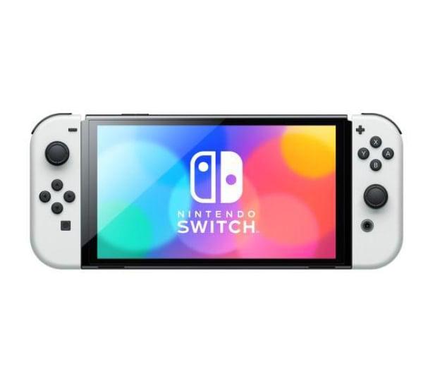 Ігрова приставка портативна Nintendo Switch OLED with White Joy-Con (045496453435) - фото 2
