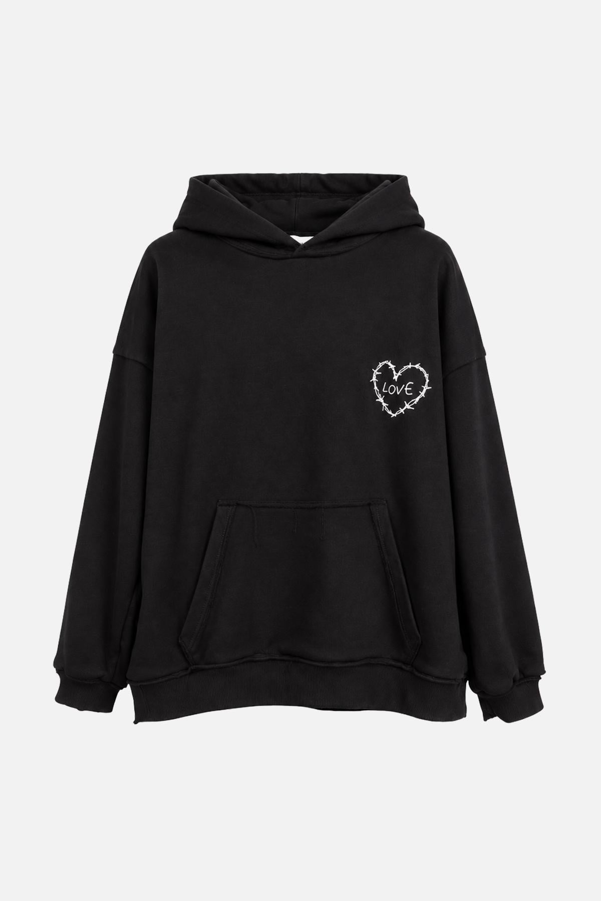 Худи демисезонные женские Yuki ЦБ-00296385 р. 40 Черный (SKT001317735) Худи демисезонные женские Yuki ЦБ-00296385 р. 40 Черный (SKT001317735)