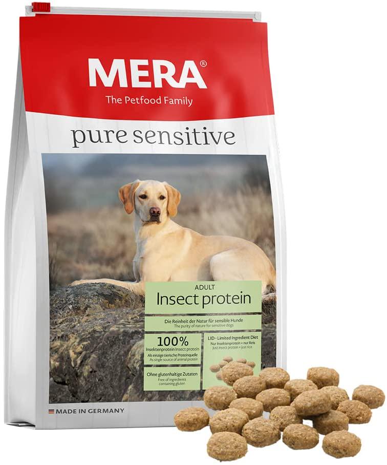 Сухой корм MERA Pure Sensitive Insect Protein для собак с чувствительным пищеварением с белком насекомых 1 кг